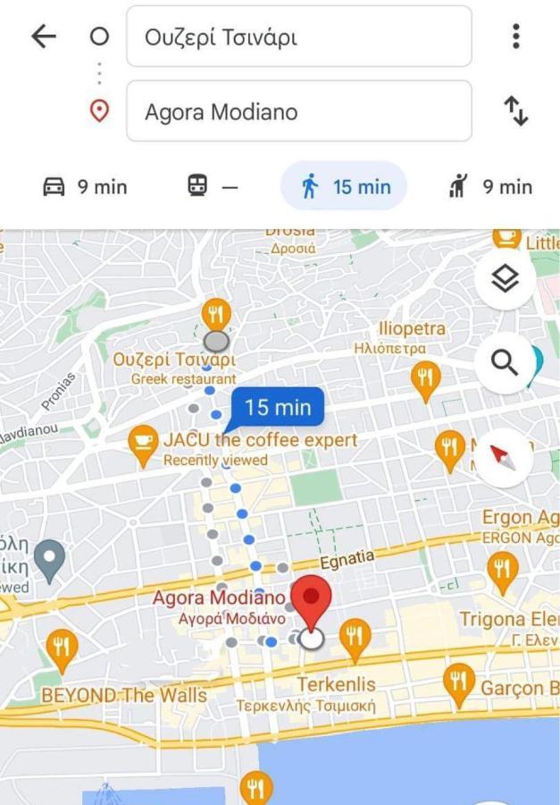 דירות סלוניקי Vintage Experience Στην Άνω Πολη מראה חיצוני תמונה